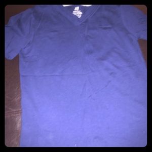 Boys navy blue plain T